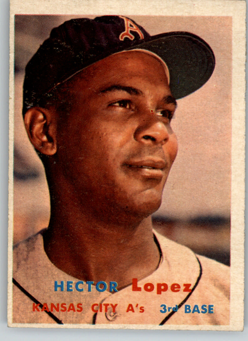 1957 Topps #6 Hector Lopez