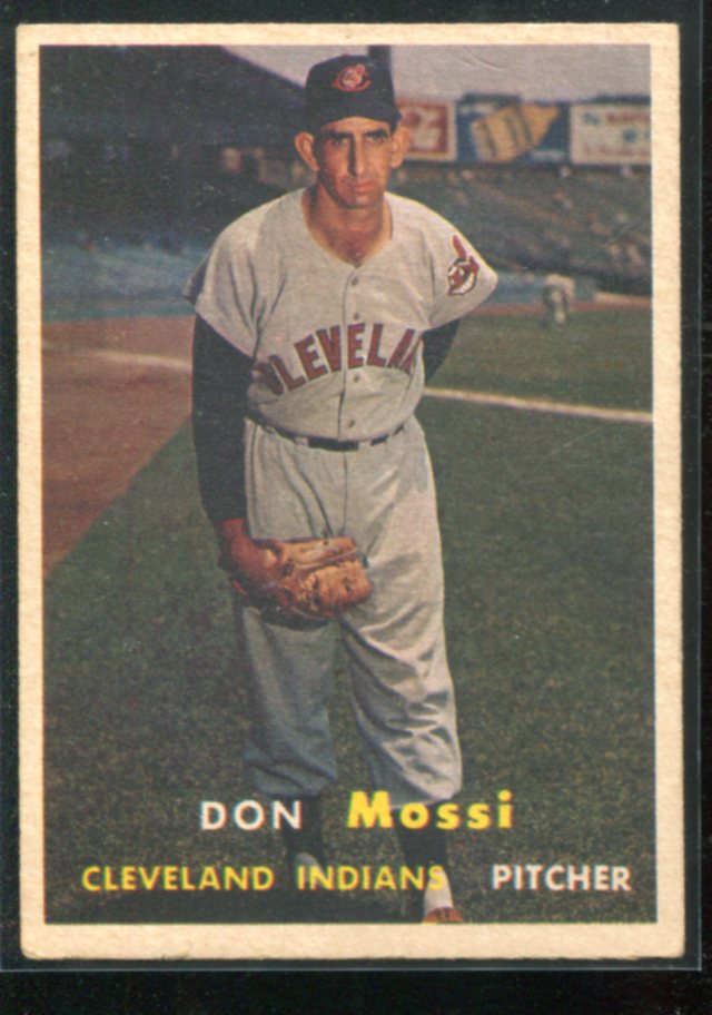1957 Topps #8 Don Mossi