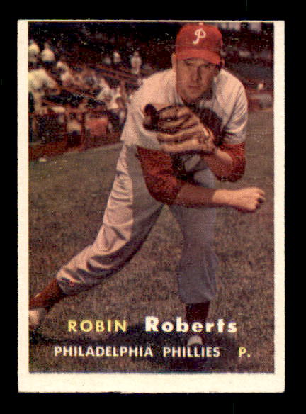 1957 Topps #15 Robin Roberts