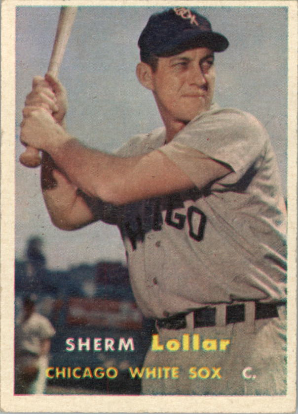 1957 Topps #23 Sherm Lollar