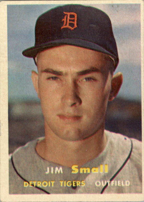 1957 Topps #33 Jim Small