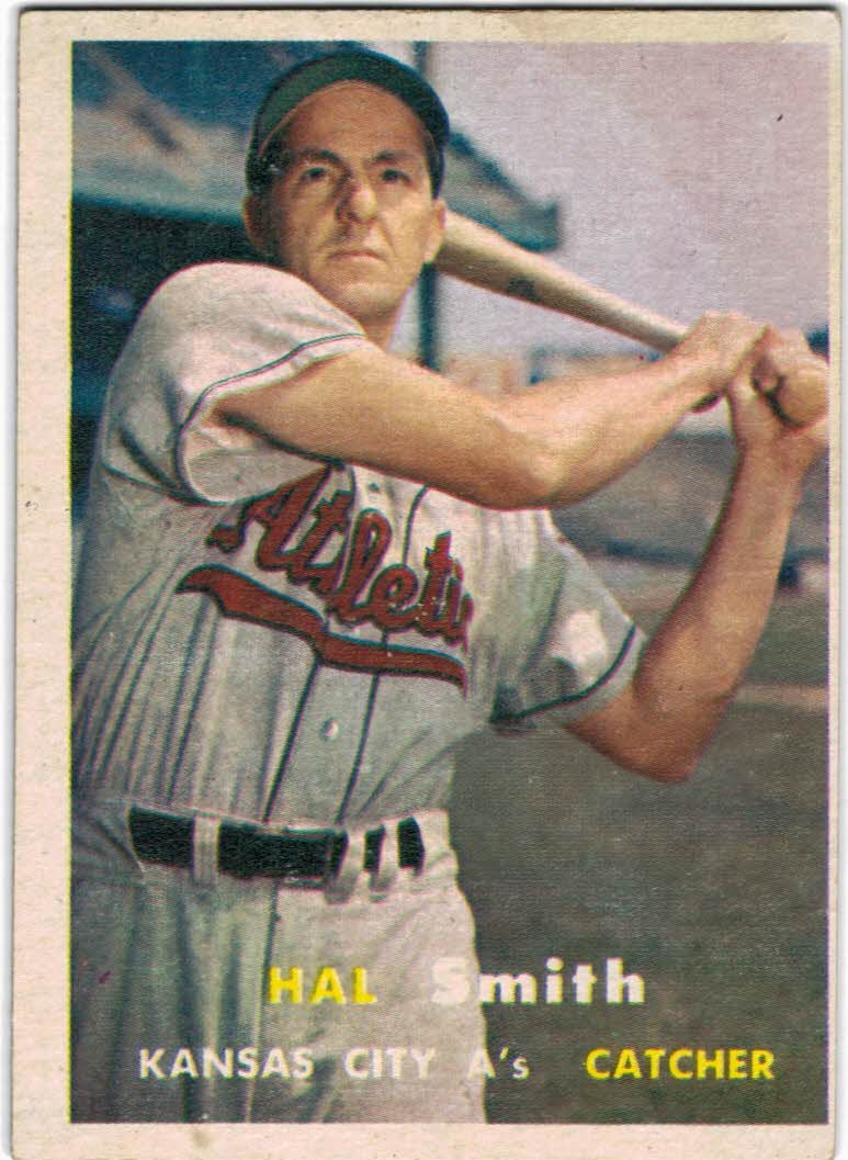 1957 Topps #41 Hal W. Smith