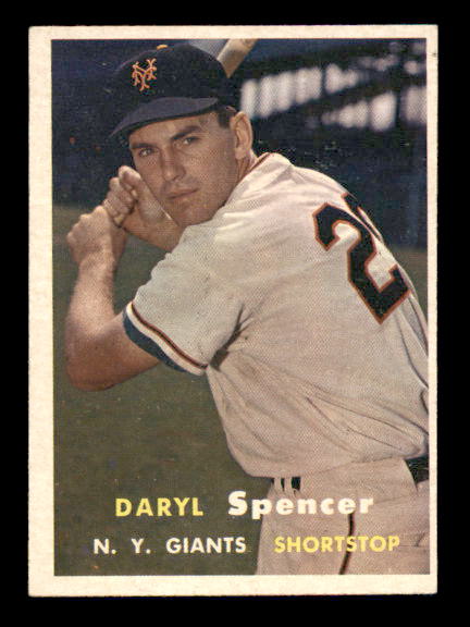 1957 Topps #49 Daryl Spencer