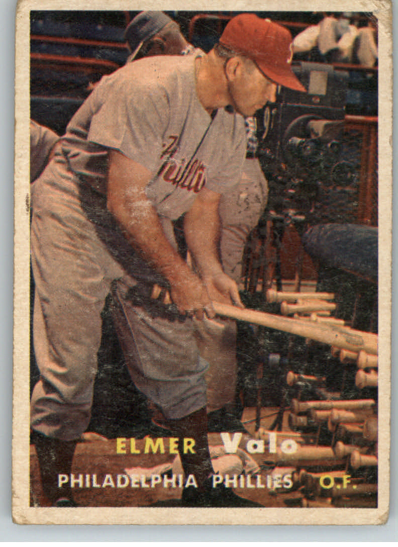1957 Topps #54 Elmer Valo