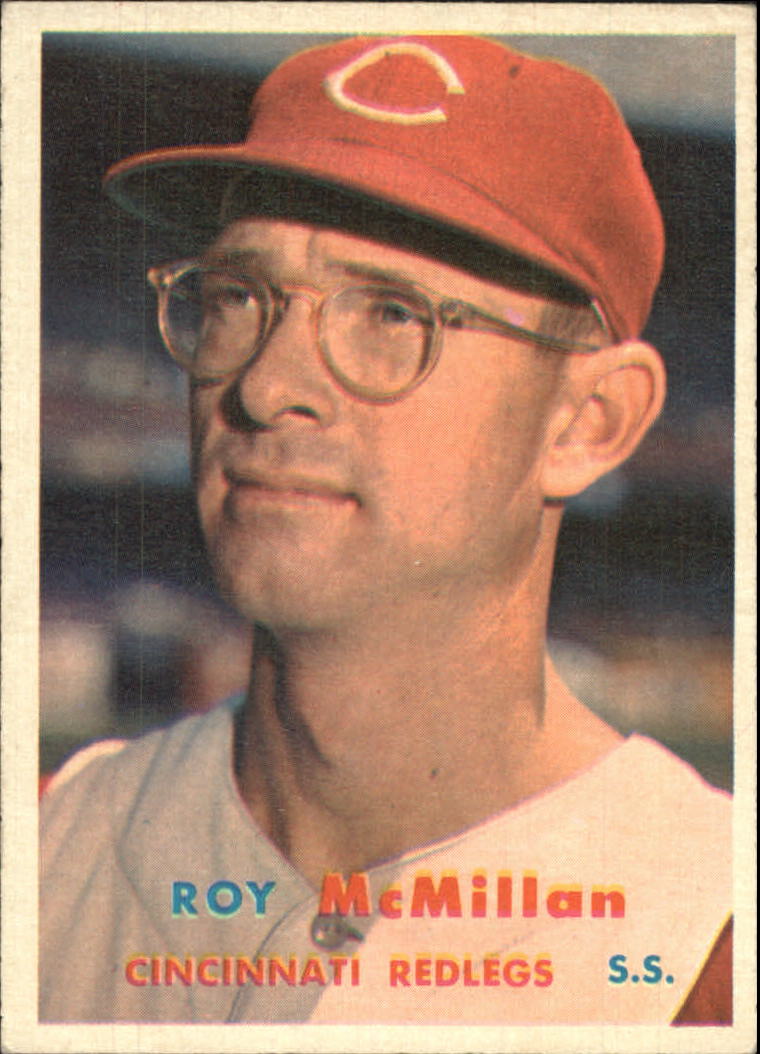 1957 Topps #69 Roy McMillan - EX-MT