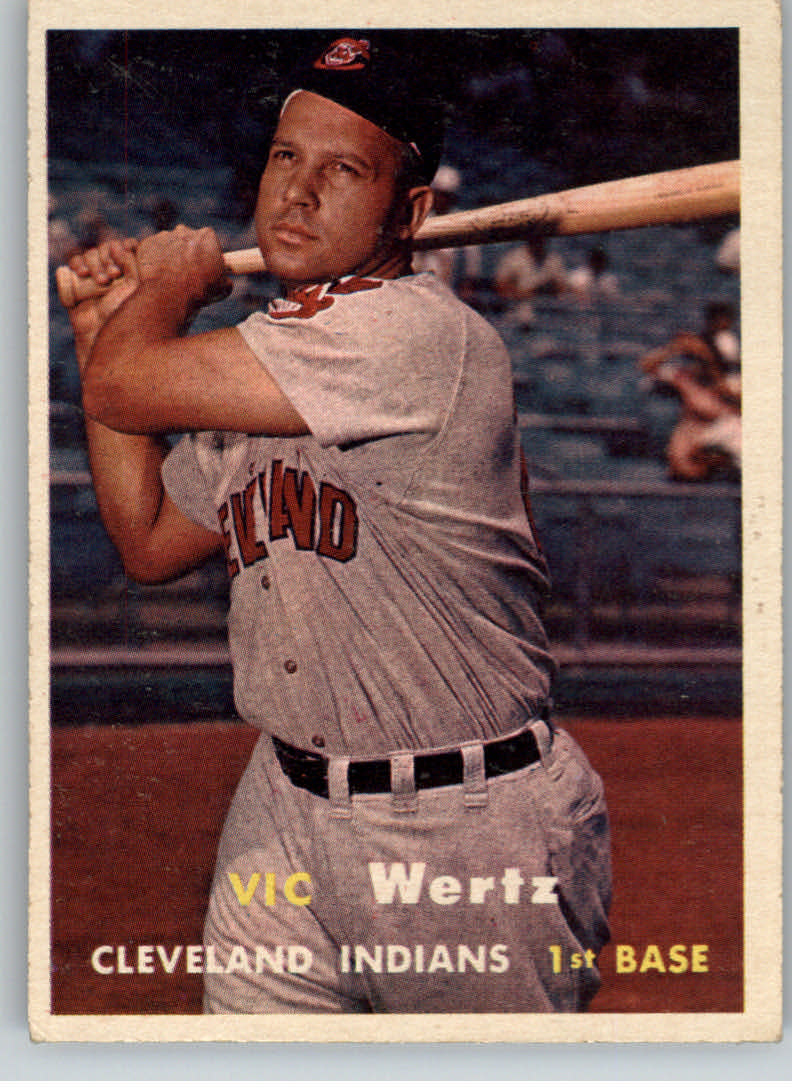 1957 Topps #78 Vic Wertz