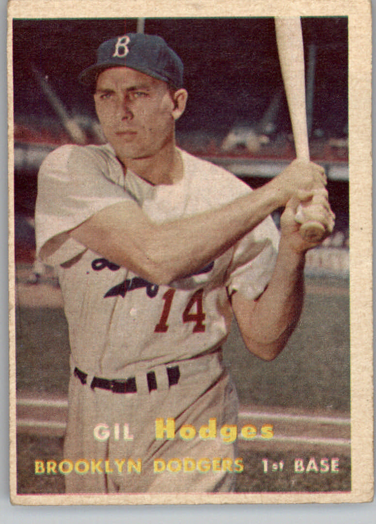 1957 Topps #80 Gil Hodges
