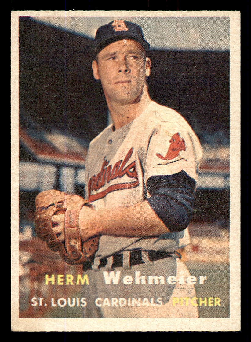 1957 Topps #81 Herman Wehmeier