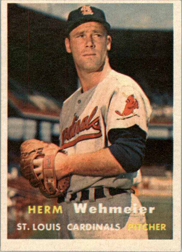 1957 Topps #81 Herman Wehmeier