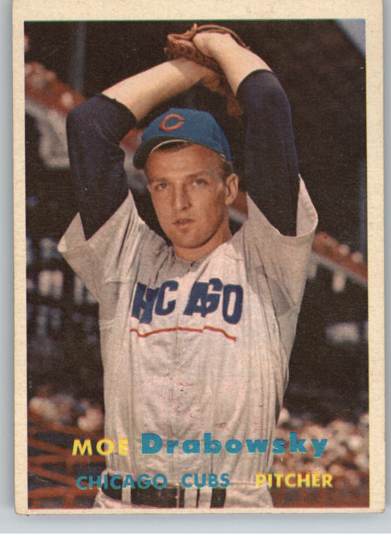 1957 Topps #84 Moe Drabowsky RC