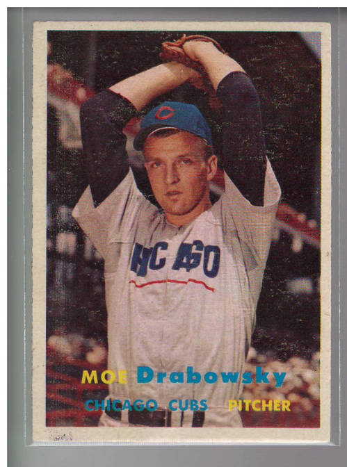 1957 Topps #84 Moe Drabowsky RC
