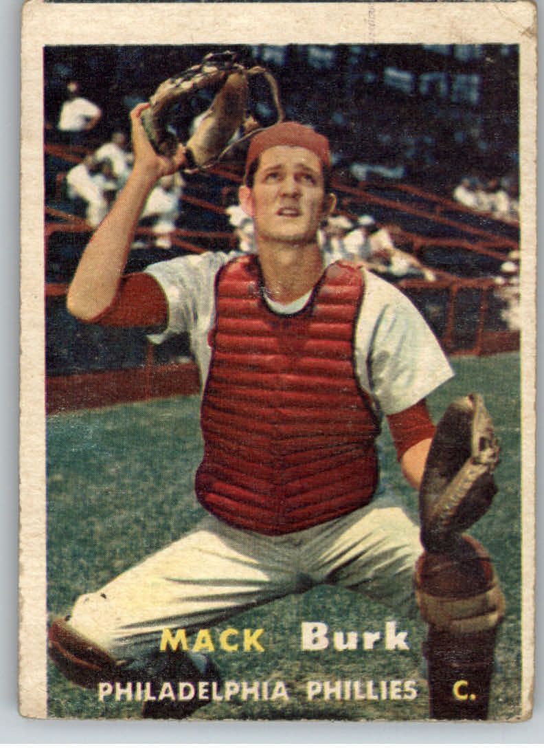 1957 Topps #91 Mack Burk RC