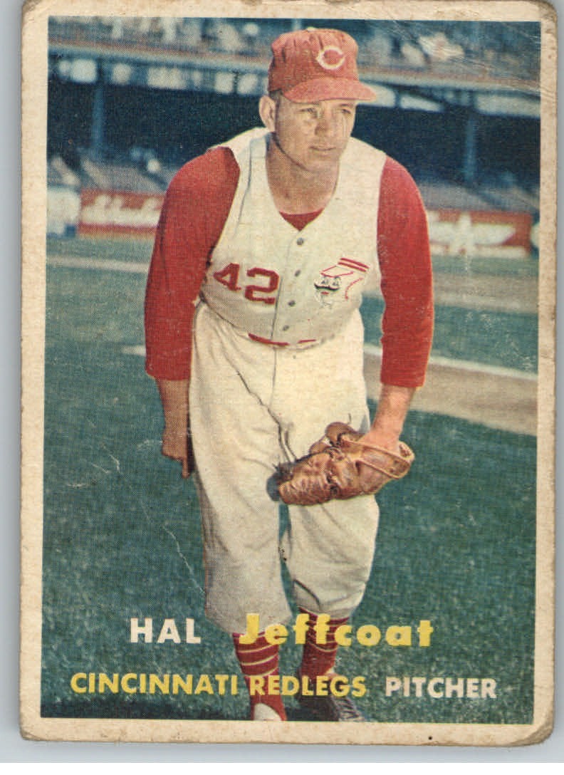 1957 Topps #93 Hal Jeffcoat