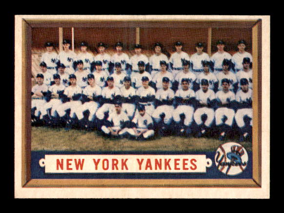 1957 Topps #97 New York Yankees TC