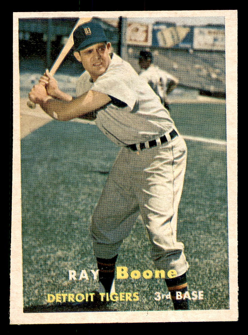 1957 Topps #102 Ray Boone