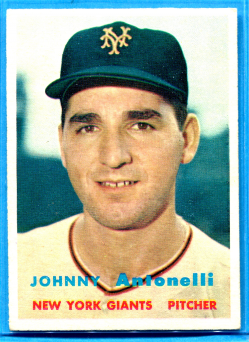 1957 Topps #105 Johnny Antonelli