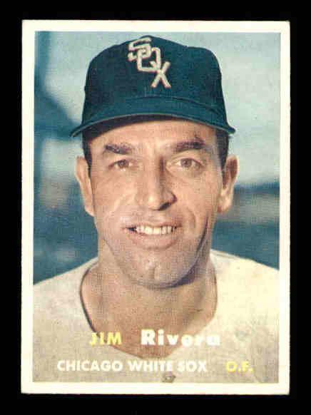 1957 Topps #107 Jim Rivera