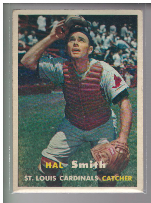 1957 Topps #111 Hal R. Smith
