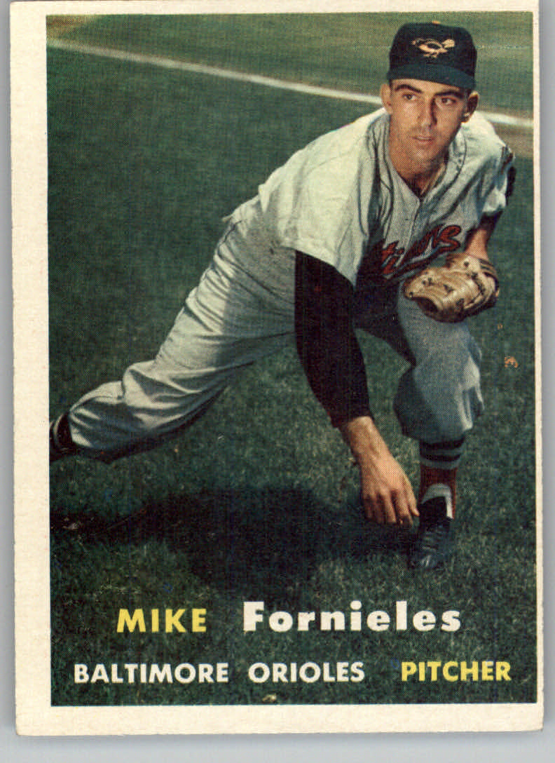 1957 Topps #116 Mike Fornieles