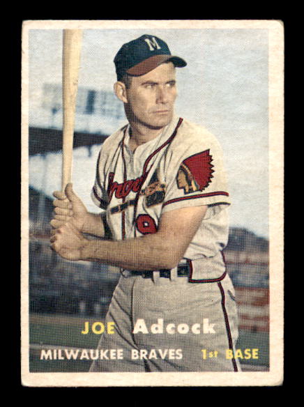 1957 Topps #117 Joe Adcock