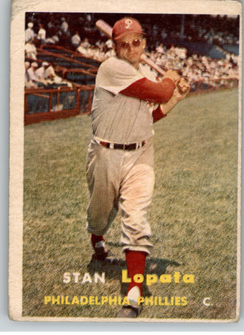 1957 Topps #119 Stan Lopata