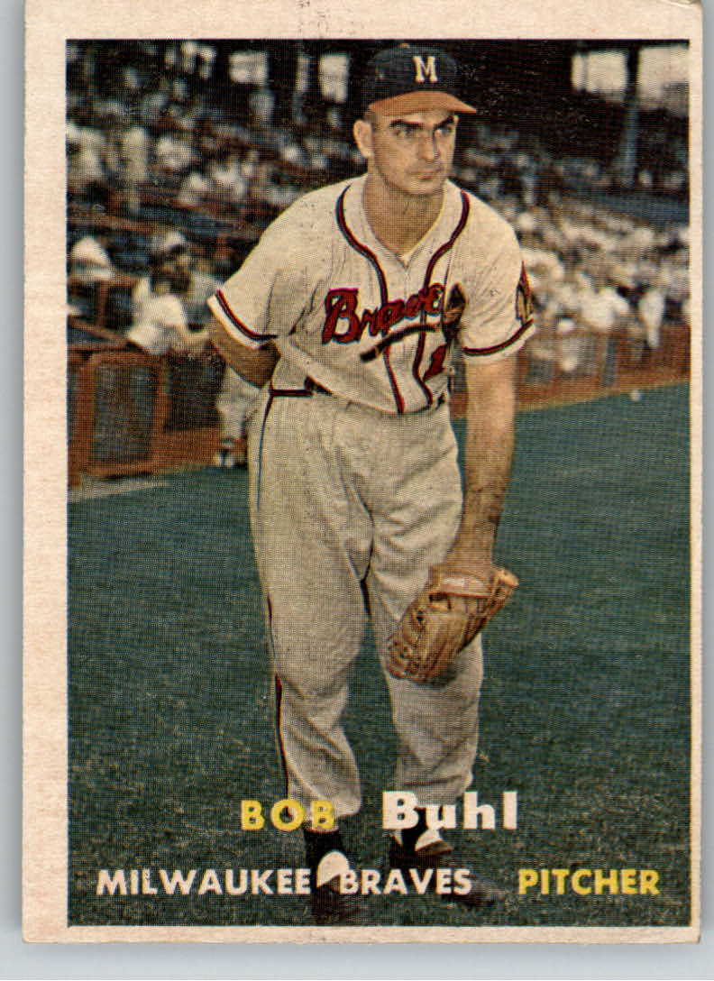 1957 Topps #127 Bob Buhl