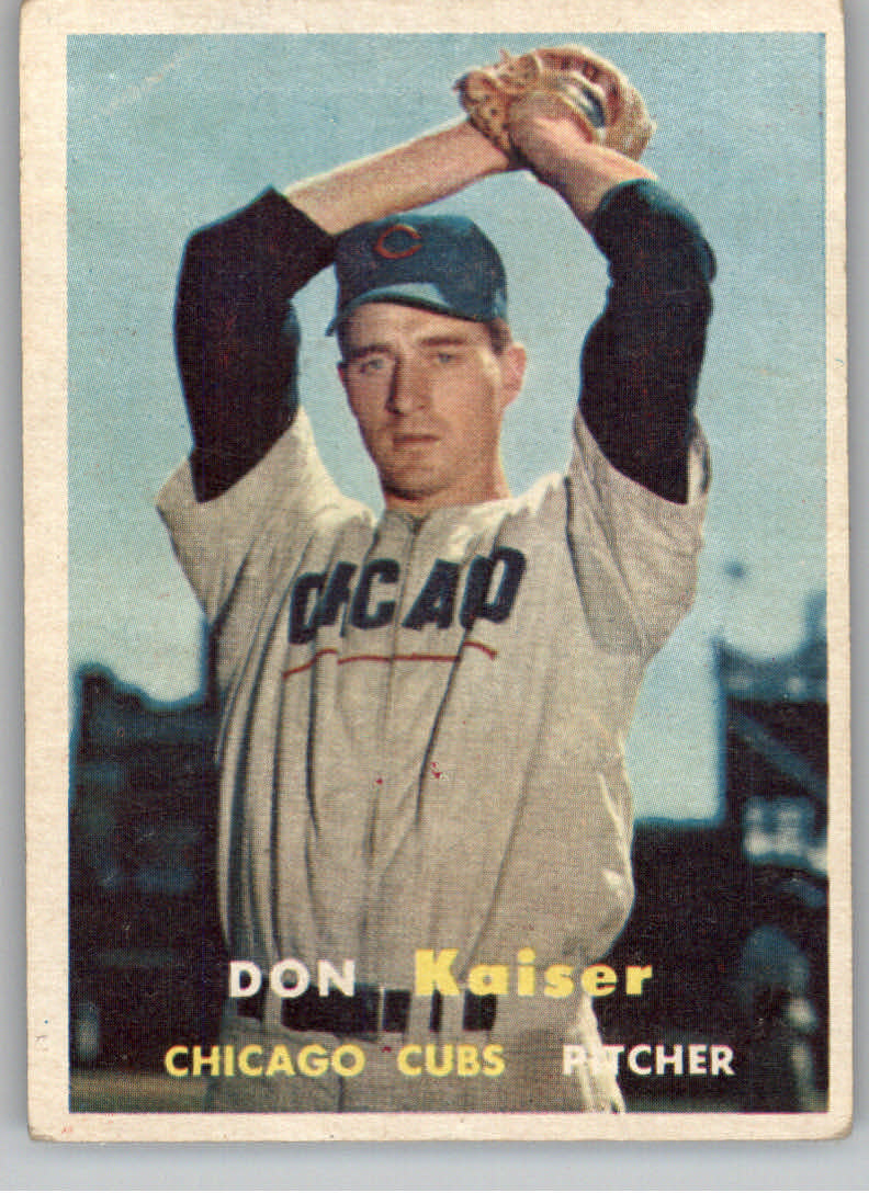 1957 Topps #134 Don Kaiser