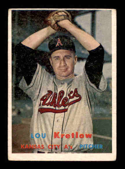 1957 Topps #139 Lou Kretlow