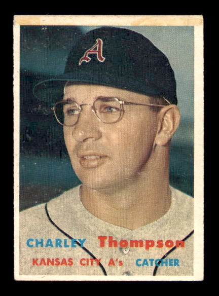 1957 Topps #142 Charley Thompson