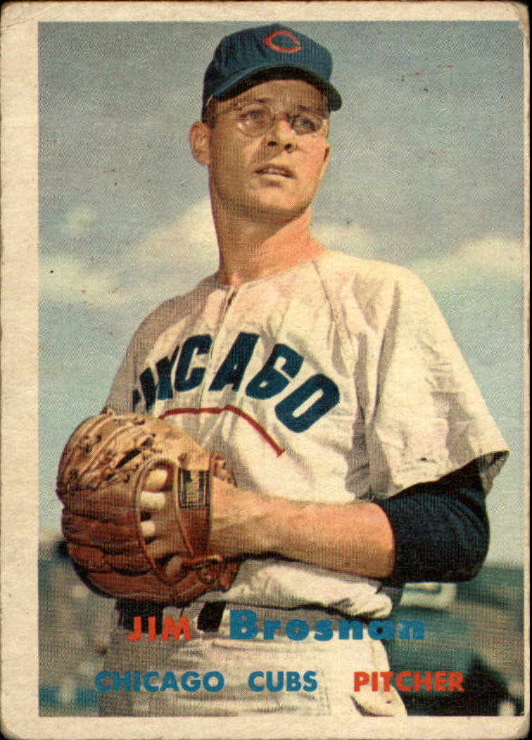1957 Topps #155 Jim Brosnan