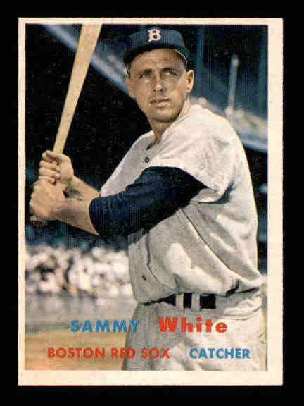 1957 Topps #163 Sammy White