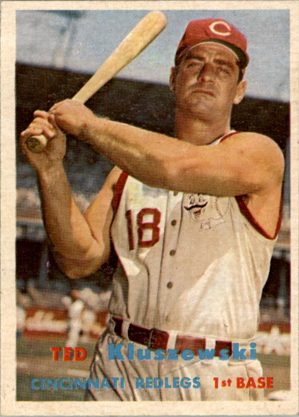 1957 Topps #165 Ted Kluszewski