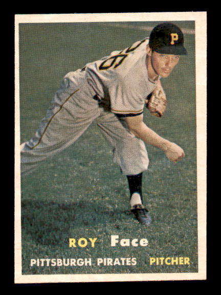 1957 Topps #166 Roy Face