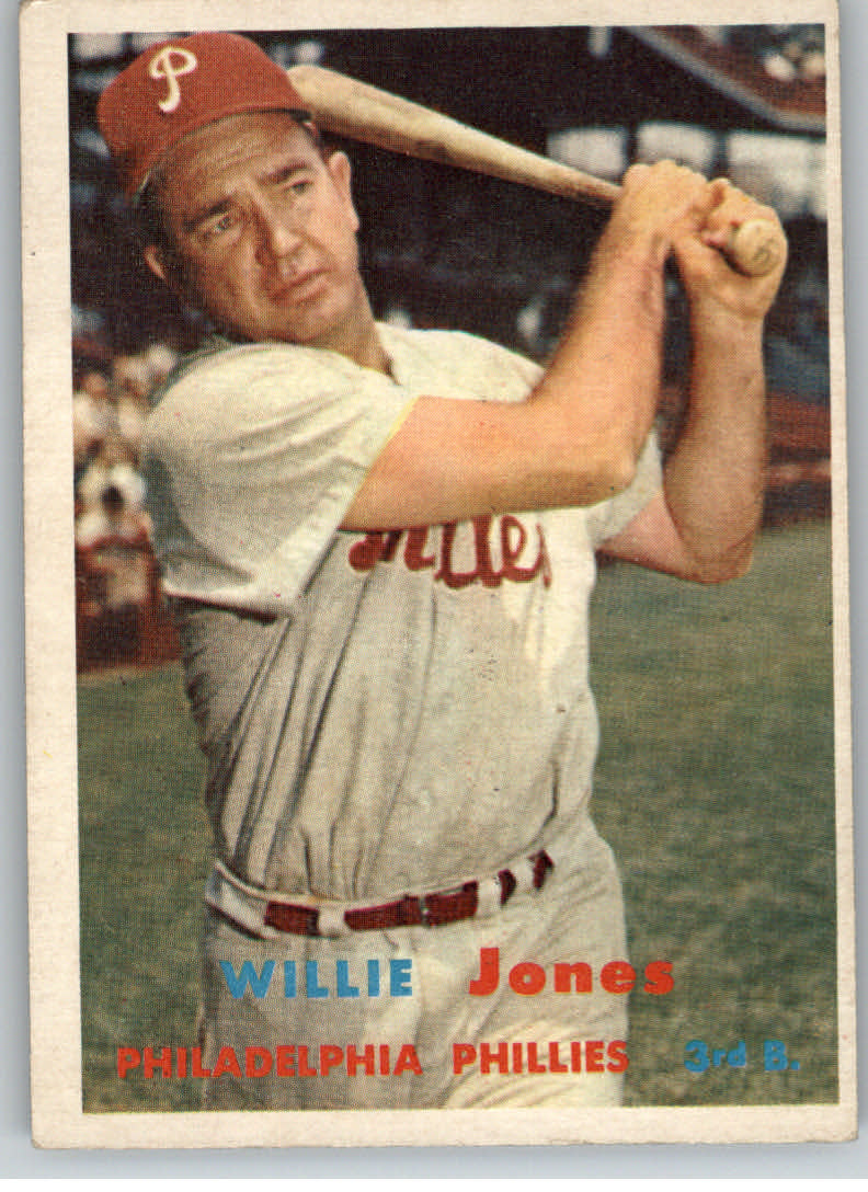 1957 Topps #174 Willie Jones