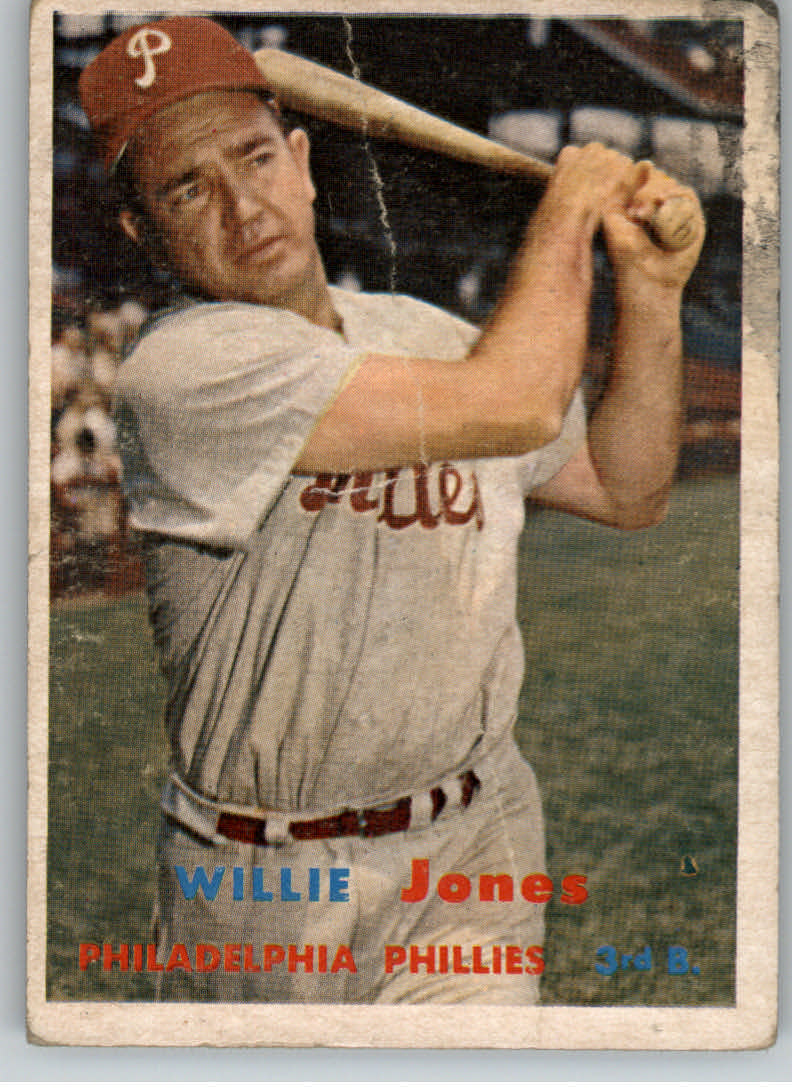 1957 Topps #174 Willie Jones
