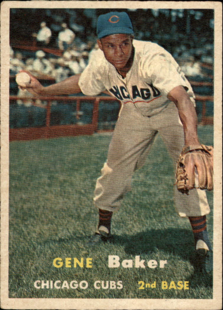 1957 Topps #176B Gene Baker COR
