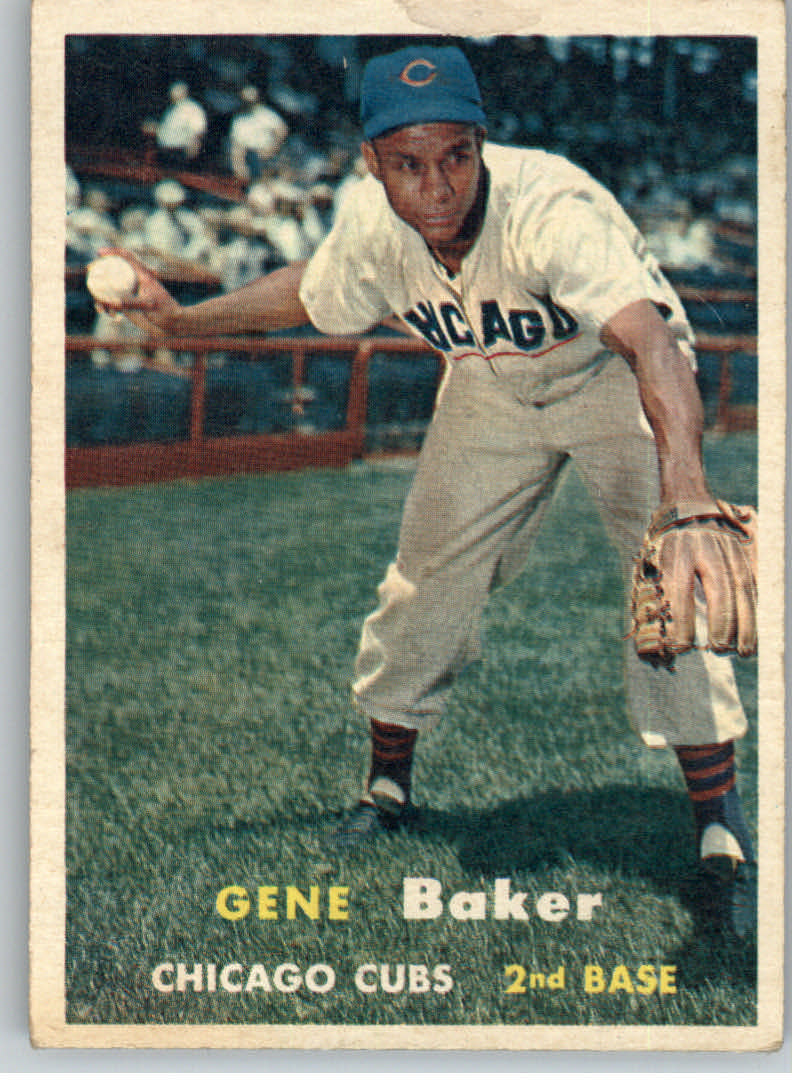 1957 Topps #176B Gene Baker COR