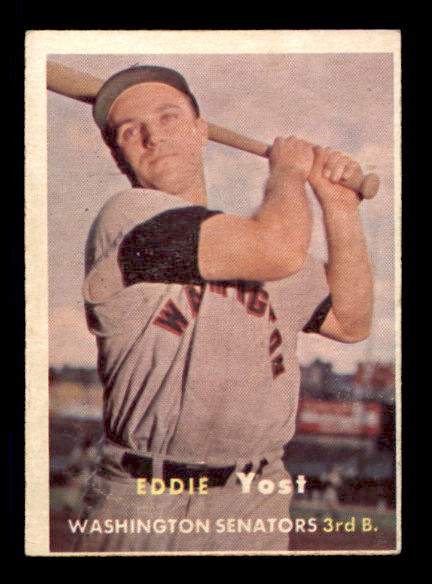 1957 Topps #177 Eddie Yost