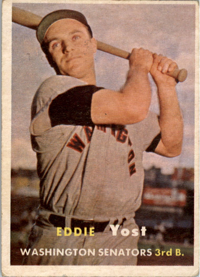 1957 Topps #177 Eddie Yost