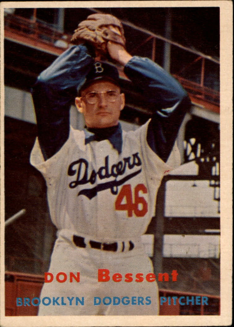 1957 Topps #178 Don Bessent