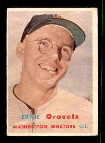 1957 Topps #179 Ernie Oravetz