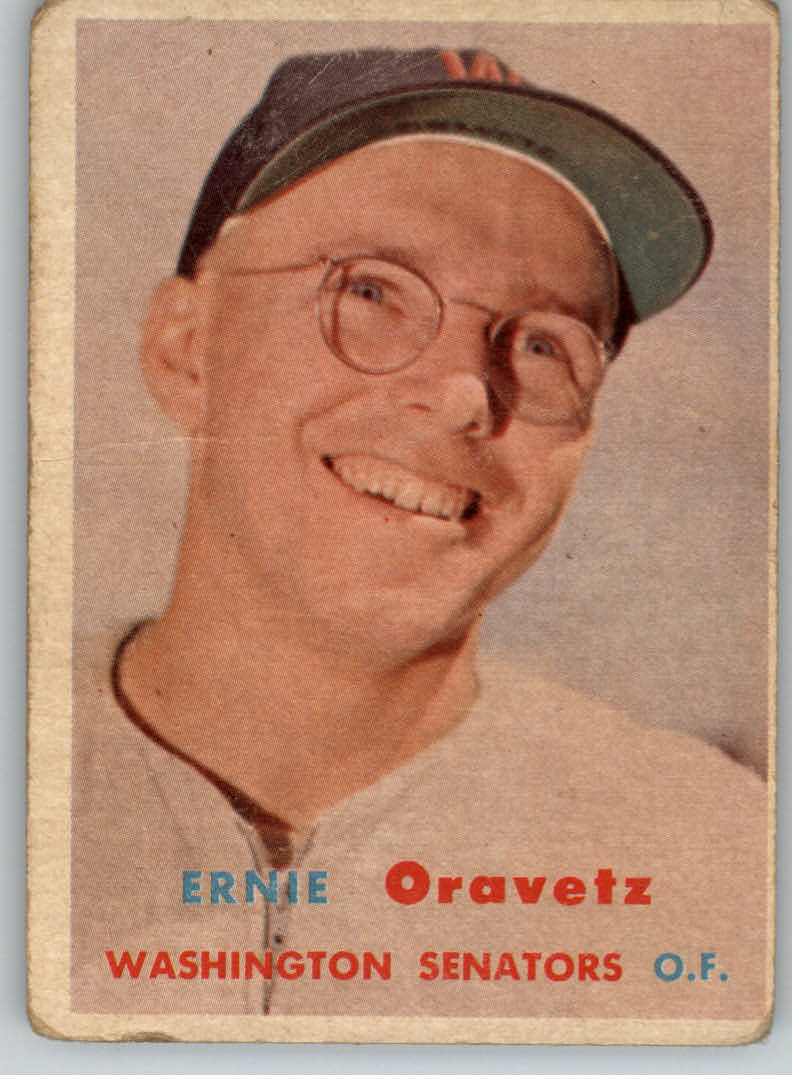 1957 Topps #179 Ernie Oravetz