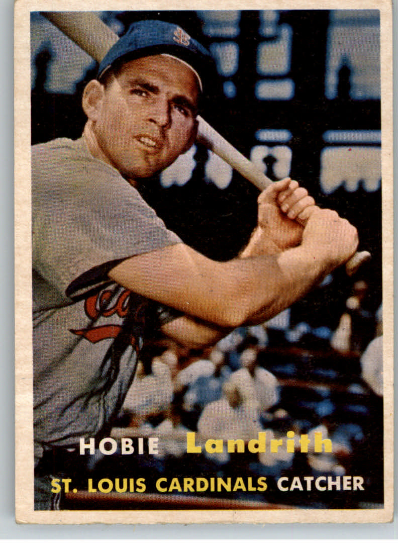 1957 Topps #182 Hobie Landrith