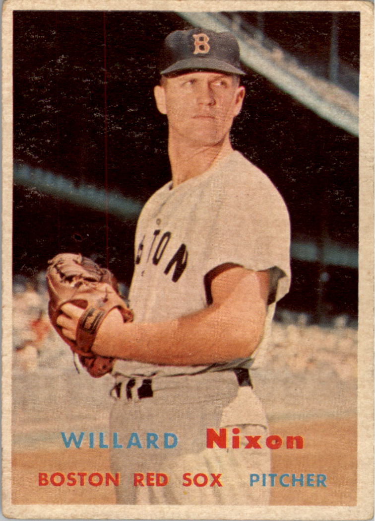 1957 Topps #189 Willard Nixon