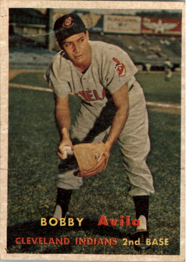 1957 Topps #195 Bobby Avila