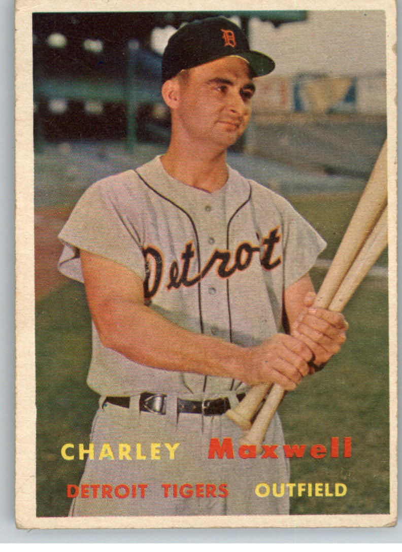 1957 Topps #205 Charlie Maxwell
