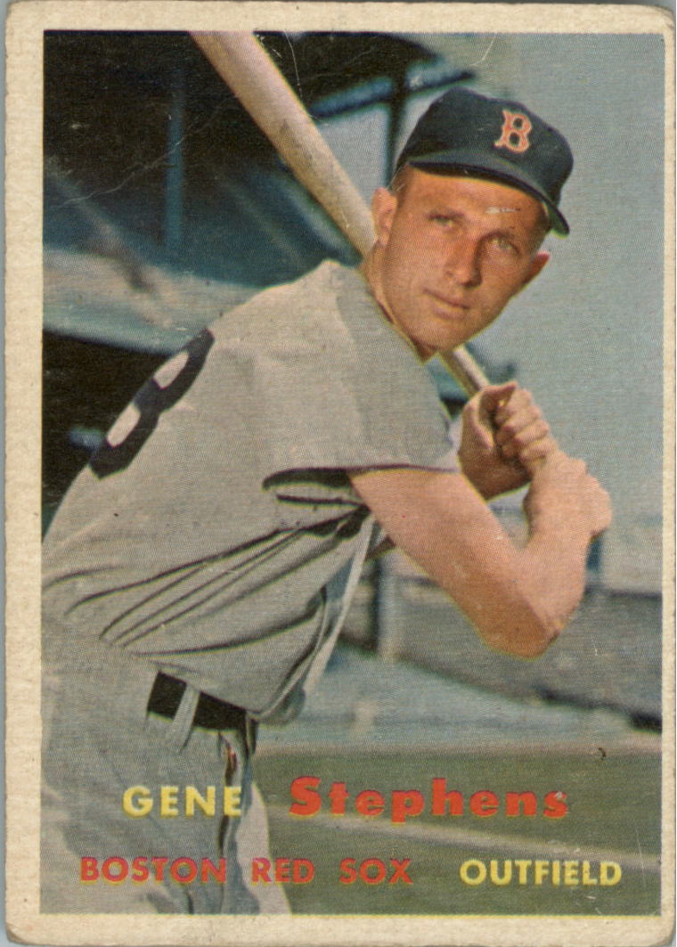 1957 Topps #217 Gene Stephens
