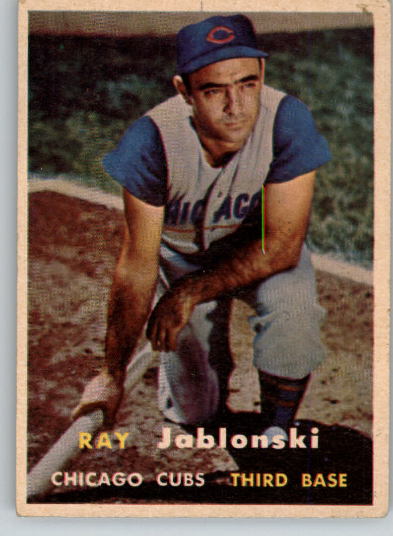 1957 Topps #218 Ray Jablonski