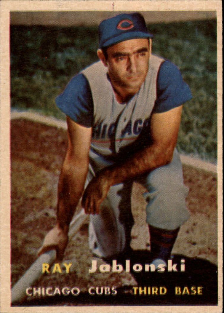 1957 Topps #218 Ray Jablonski