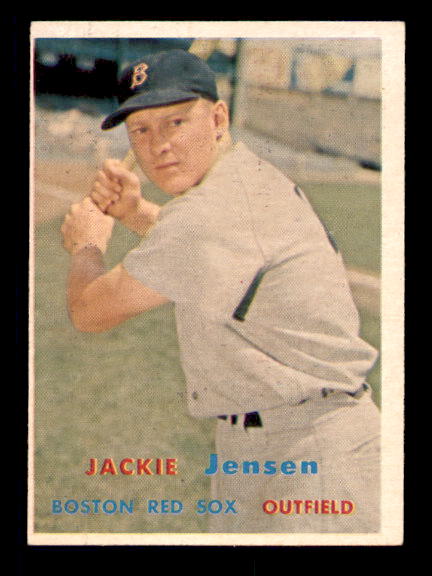 1957 Topps #220 Jackie Jensen